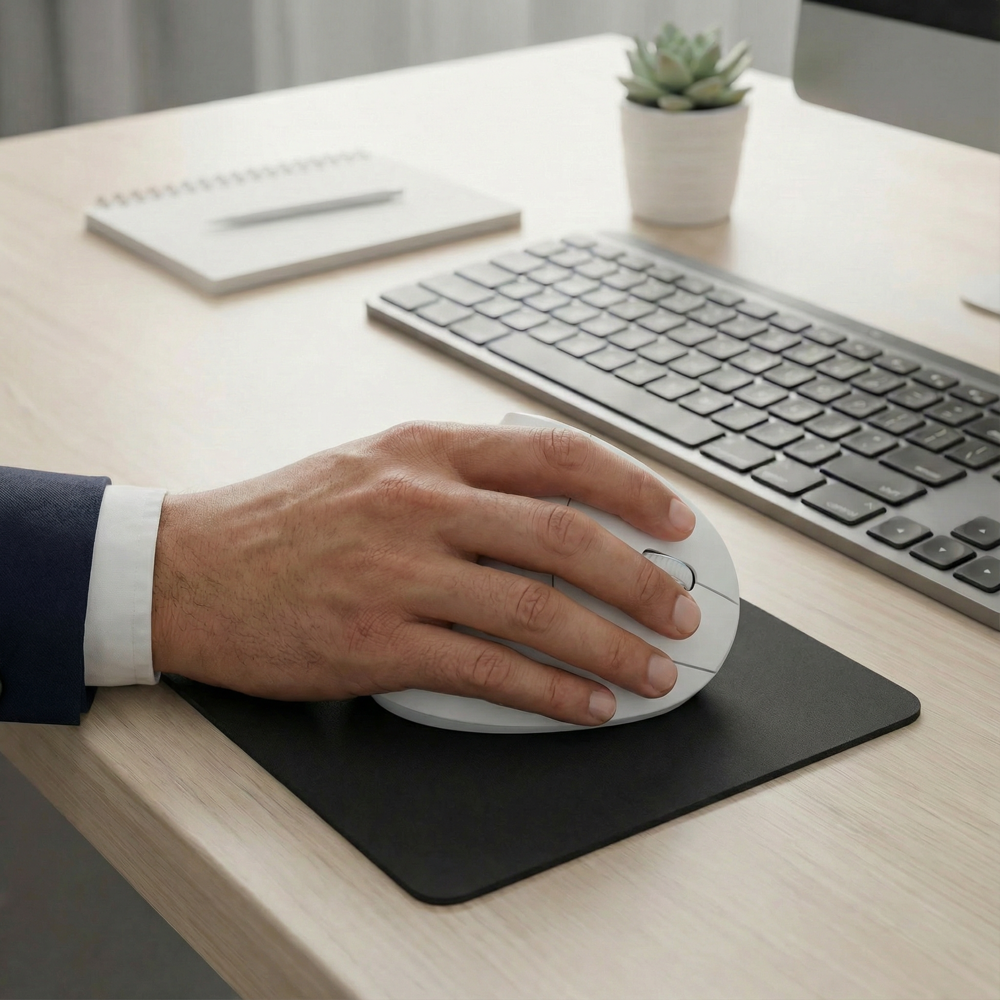 Aranaco Ergonomic Wireless Vertical Mouse.