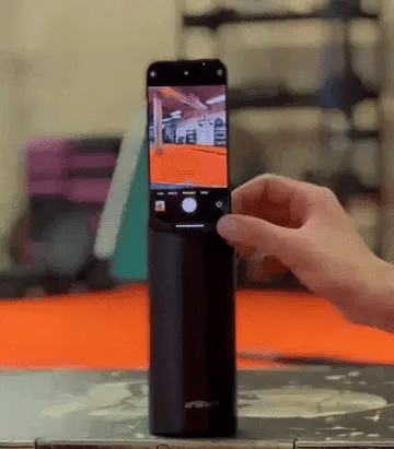 Aranaco Water Bottle with Magnetic Tripod