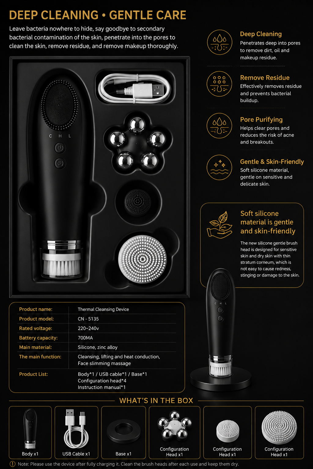 SculptGlow 5-in-1 Facial Beauty Wand